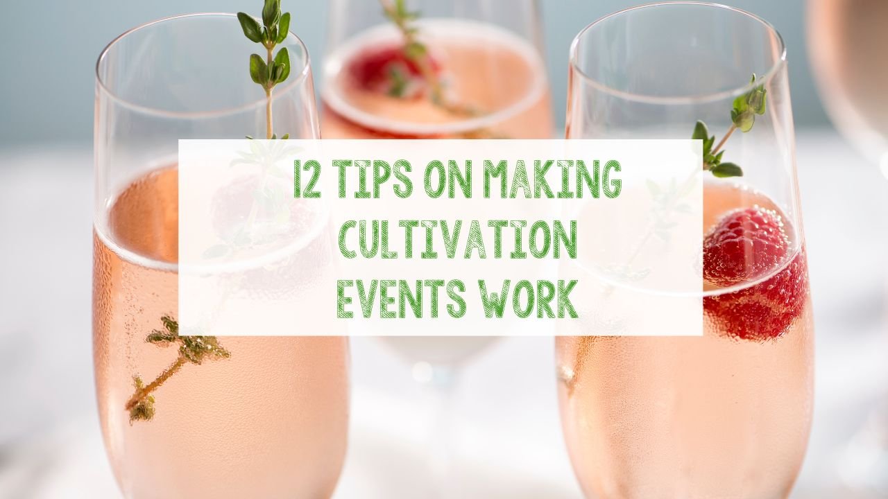 12 tips on making cultivation events work