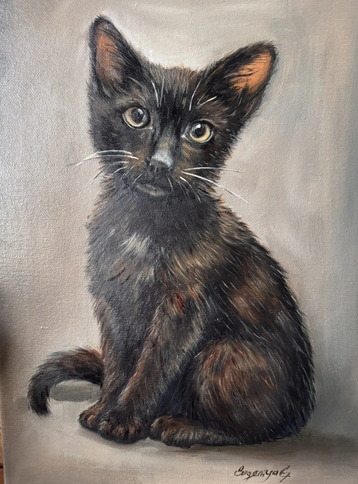 Conan. Oil on canvas. 12/16