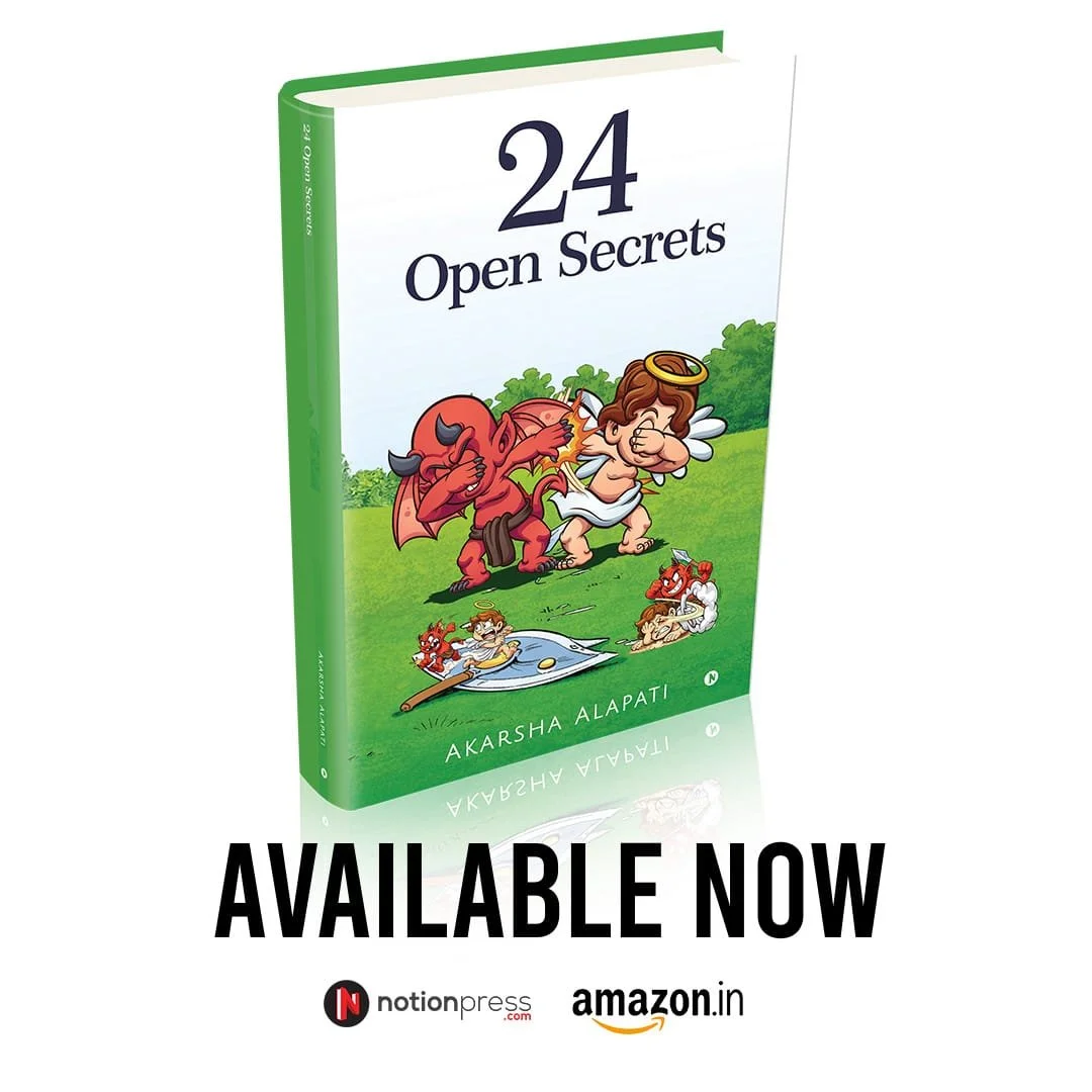 Second book - Amazon India, US and UK 