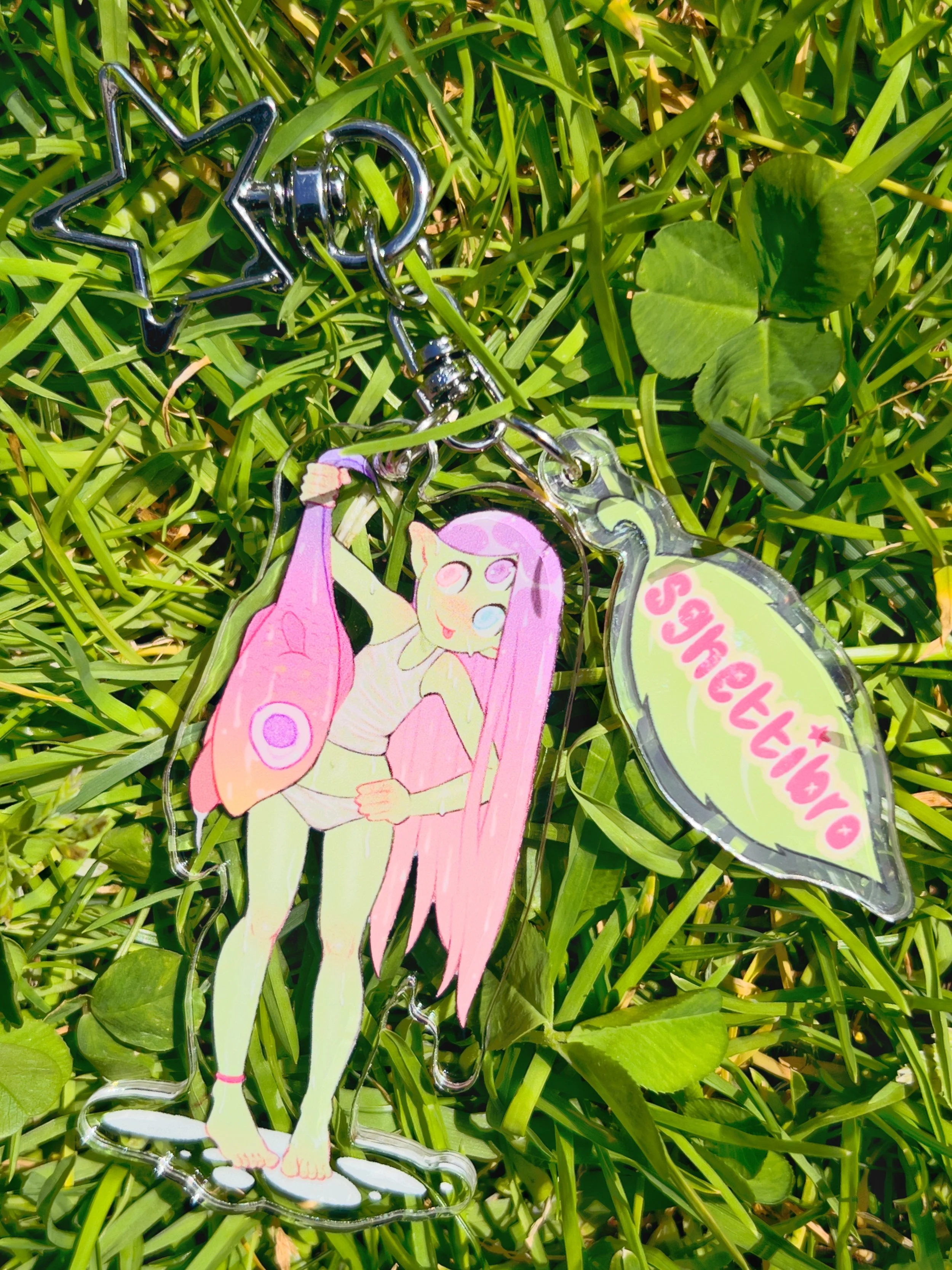 Peanut in the Wild Keychain Series