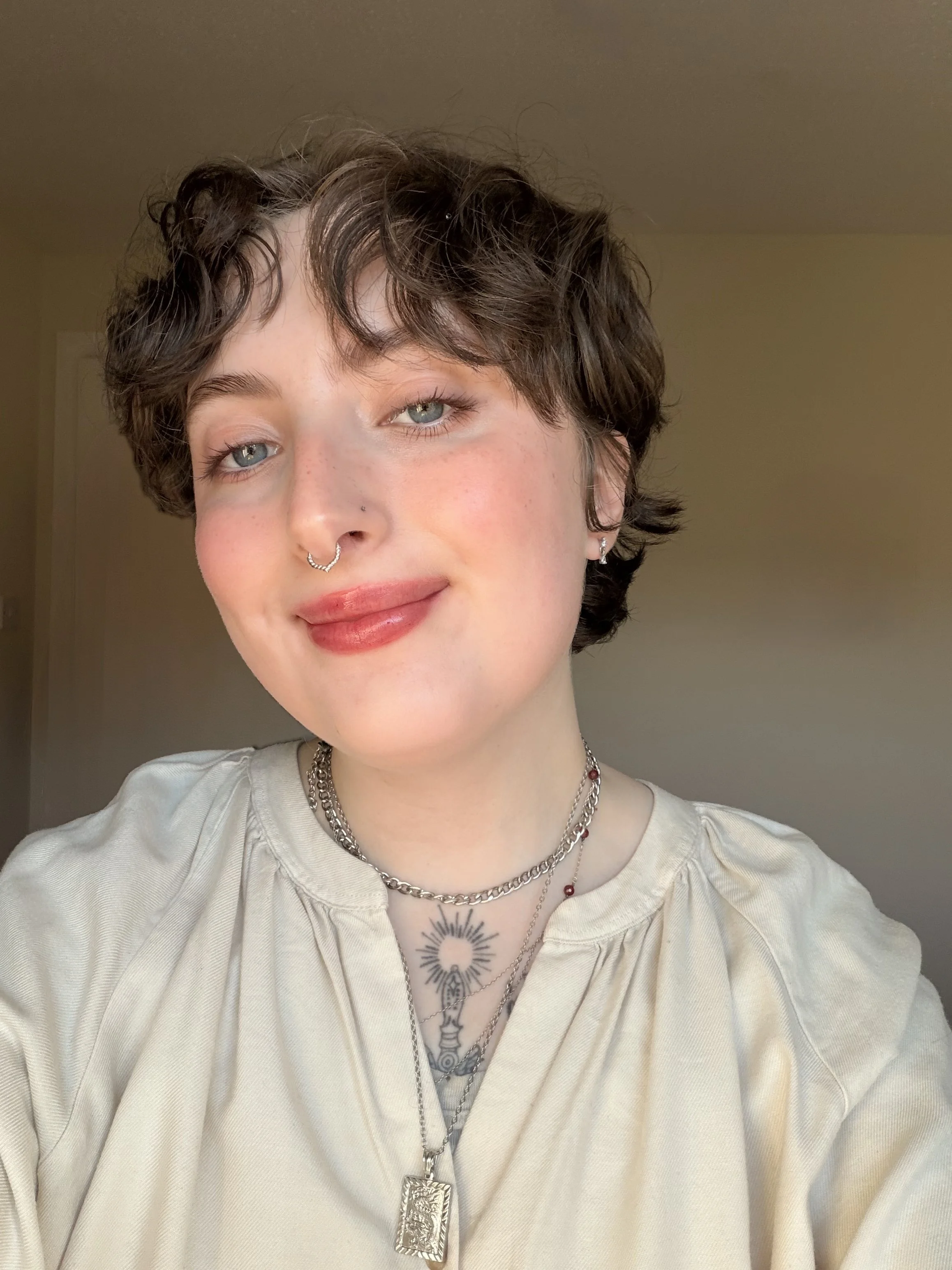 therapist smiling