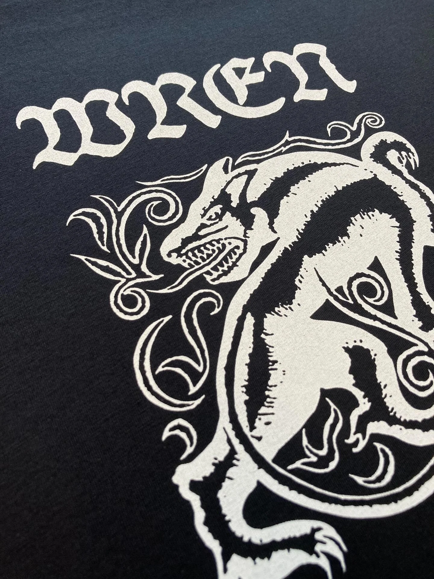 Tour tees for @disciplesofwren 🖤

Waterbased ink on Earth Positive threads.