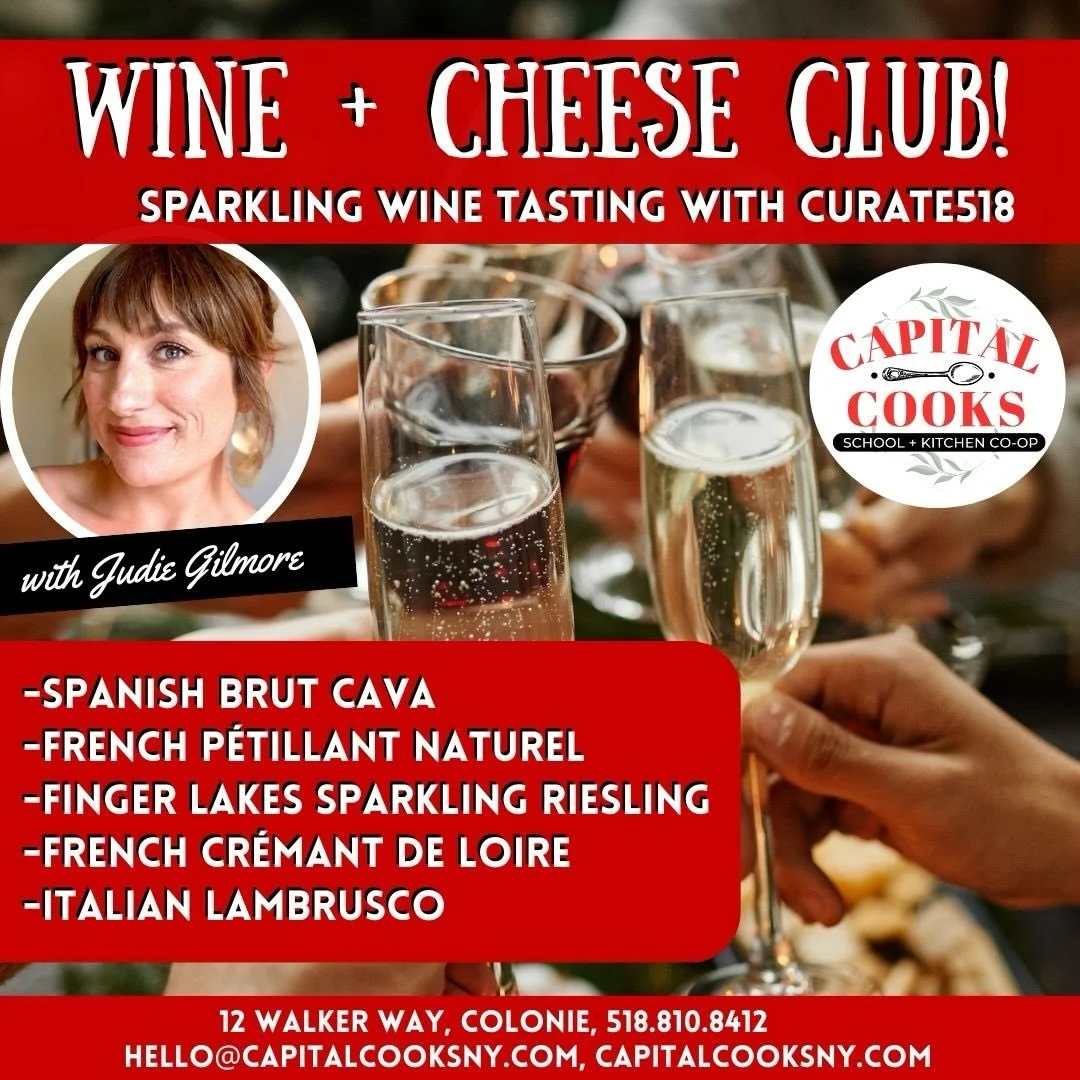 🥂 Sparkling Wines Celebration
🌟 Chef and Wine Expert: Judie Gilmore
🗓️ Date: Saturday, December 6, 2025
⏰ Time: 6:00PM-8:30PM
➜ $89/person (link in bio)
ⓘ Pop the cork and explore the bubbly side of wine! In this lively tasting, you&rsquo;ll trave