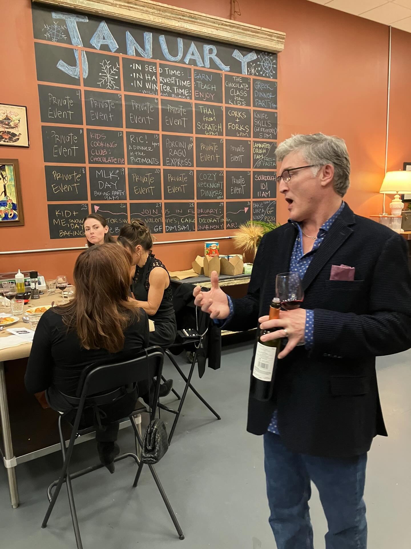 The wine flowed, food was delicious, friends were abundant. Our Corks + Forks class on 1/6. 
🍷next Corks + Forks is Friday, April 17 (registration coming soon!)
🍷next Wine Club with Curate518 is Friday, February 13 @ 6PM. Registration and details o