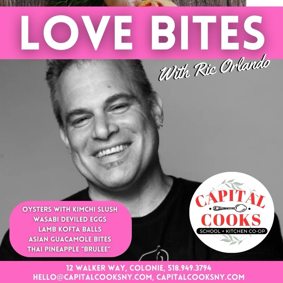 Come get some good lovin&rsquo; from @chefricorlando❣️
On 2/10, Ric will be cooking up plenty of delicious food, designed to make you feel the love 💕 
Menu includes: 
🦪Oysters with Kimchi Slush
🥚Wasabi Deviled Eggs
 🥭Lamb Kofta Balls with Mango L