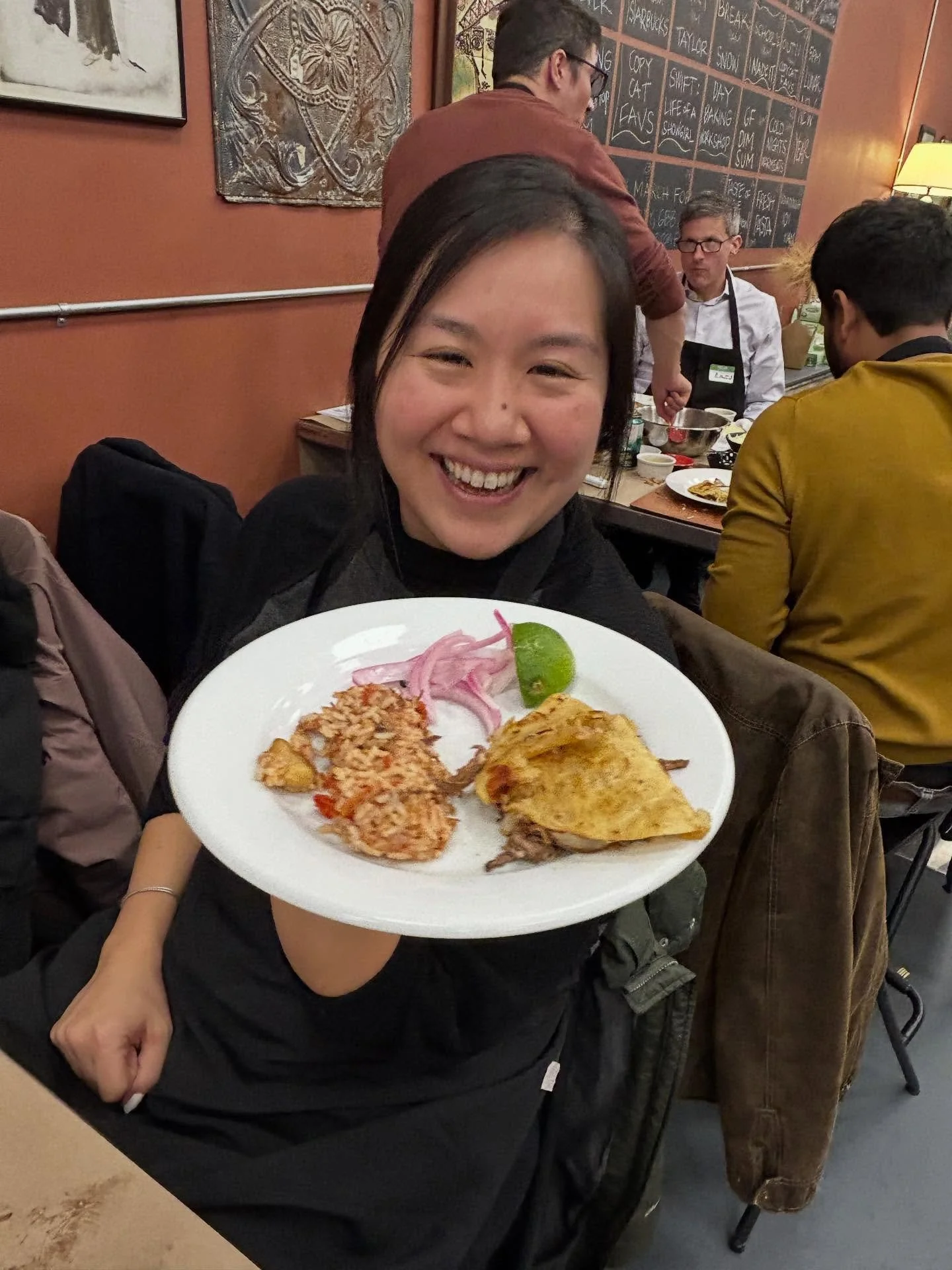 We kept things spicy, saucy, and extra warm on a super cold Friday night with Birria tacos 🌮❄️ So many smiles. So many happy bellies. All the cozy vibes.
And don&rsquo;t worry&mdash;there&rsquo;s plenty more fun (and warmth!) coming up in the kitche