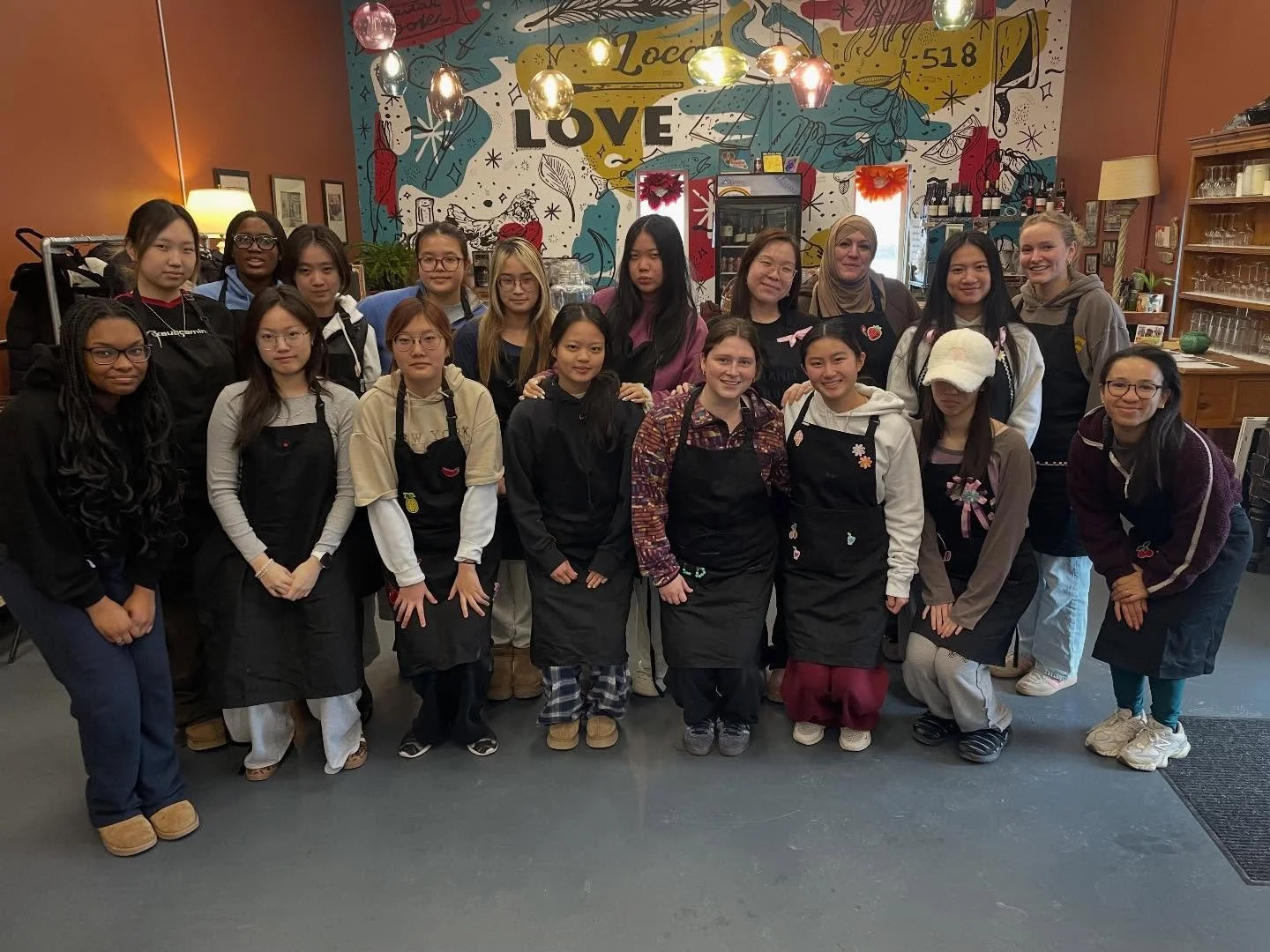 We spent a wonderful week with this incredible group of young women from Emma Willard School! Together we explored flavors from around the world.
First stop: France 🇫🇷 &mdash; where they prepared classic dishes like ratatouille, quiche, and cr&egra