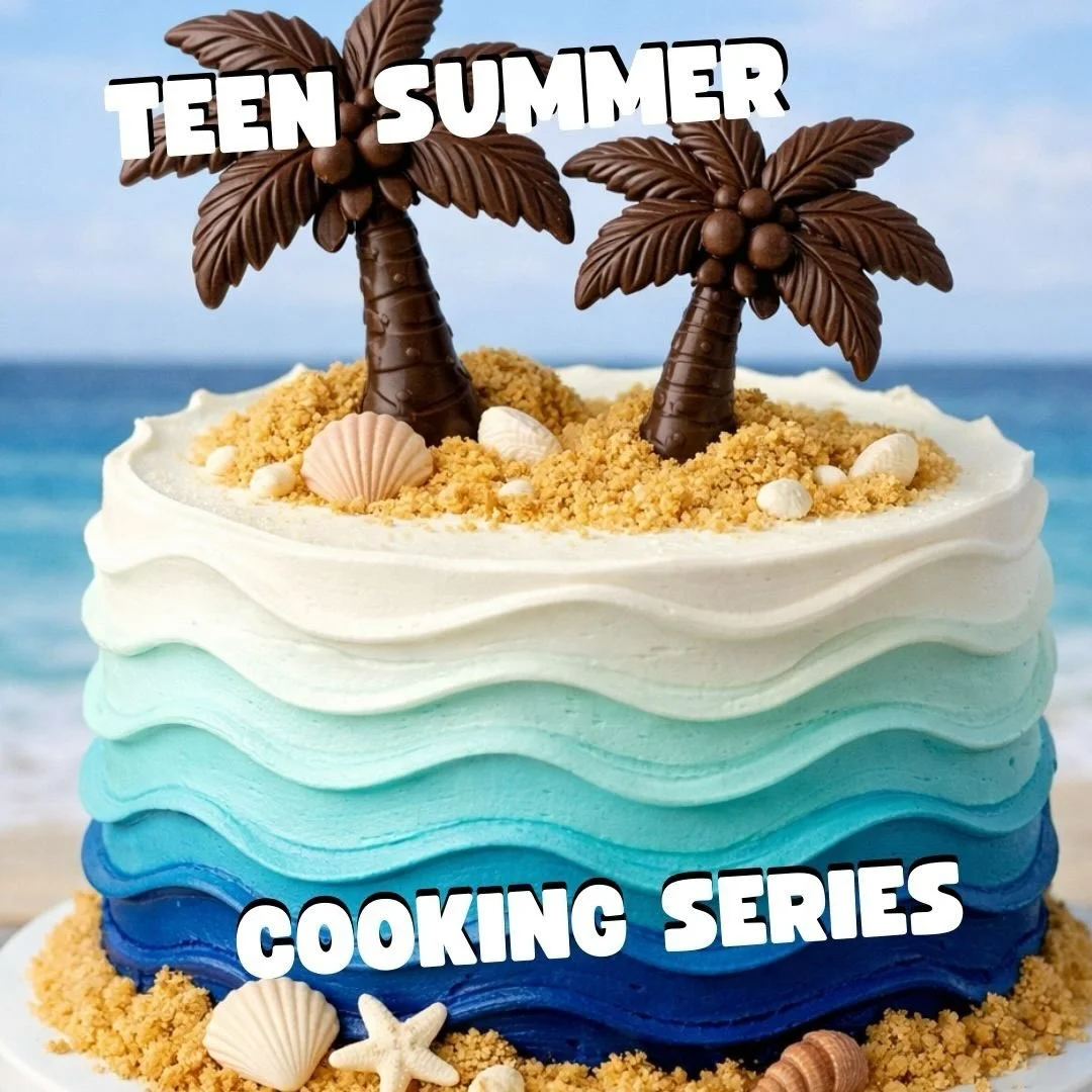 ☀️ Calling all teens (ages 13&ndash;17)! 
😎 Ready to swap your textbooks for cookbooks? This summer, we&rsquo;re hosting an exclusive Teen Summer Cooking Series, and you won&rsquo;t want to miss the ultimate flavor party.
🤔 Think you can&rsquo;t co