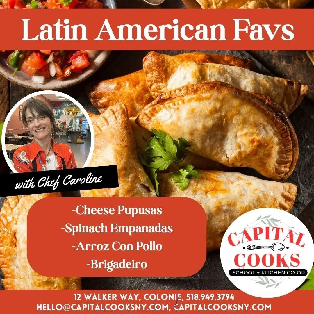 🎟️&nbsp;$89.00
🌟Chef: Caroline Barrett
&nbsp;📆 Date: Friday, March 20, 2026
&nbsp;⏰ Time: 6:00PM-8:30PM
Details and link to register on our website, link in bio ^^^
➜ Spend a warm and flavorful evening touring the delicious foods of Latin America!