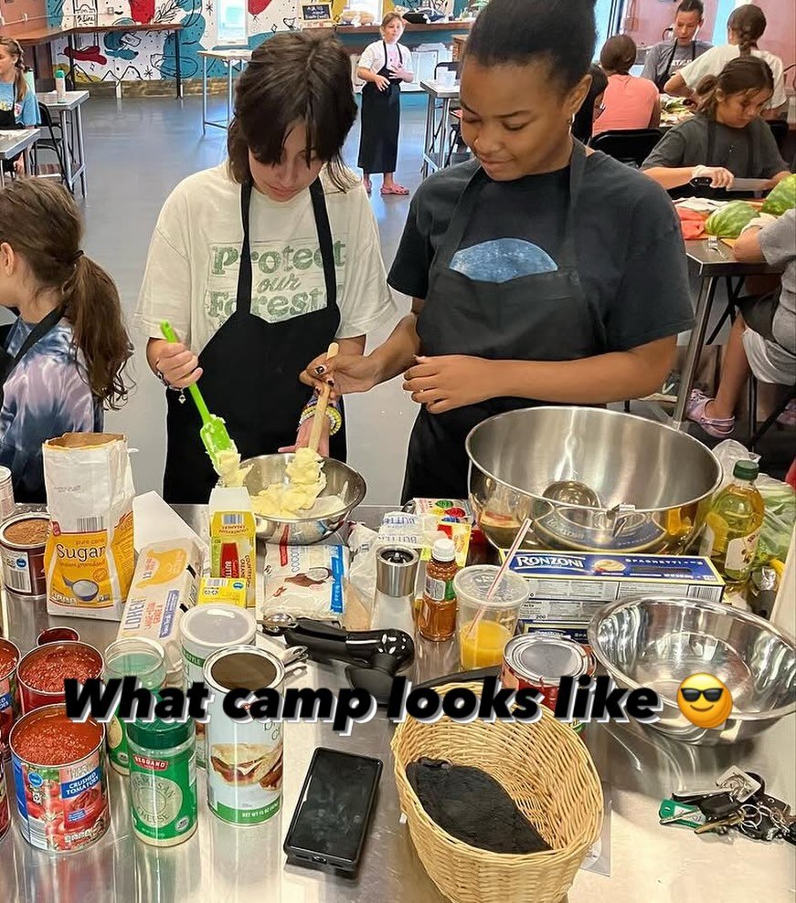 ☀️ Summer camp starts on July 6th&mdash;which means we are officially 33 days away! ☀️
We are kicking off the summer with a full week dedicated to All The Favorites, and the lineup is absolutely packed with dishes they love to eat and learn to make. 