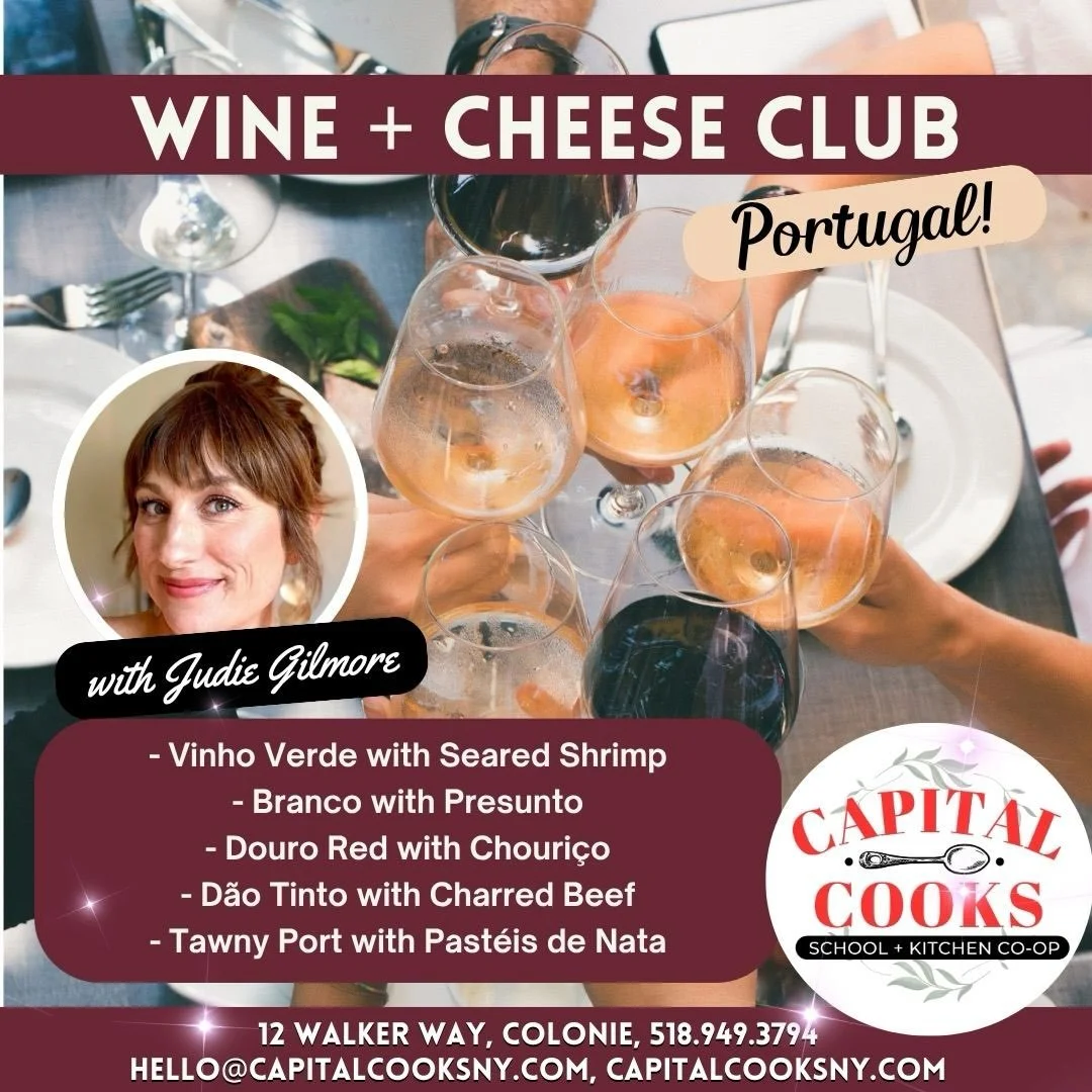 🍷WINE + CHEESE CLUB 10/17🧀

🇵🇹 Viva Portugal! Come explore the soulful wines of Portugal through an all-Portuguese wine pairing menu. Whether you&rsquo;re an explorer at heart, dreaming of the Algarve coast, chasing a little saudade, or just here