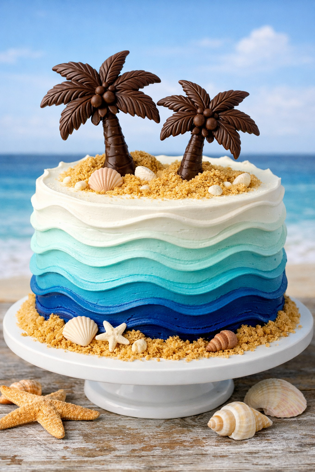7/16, A Beachy-y Cake Decorating Party for Teens