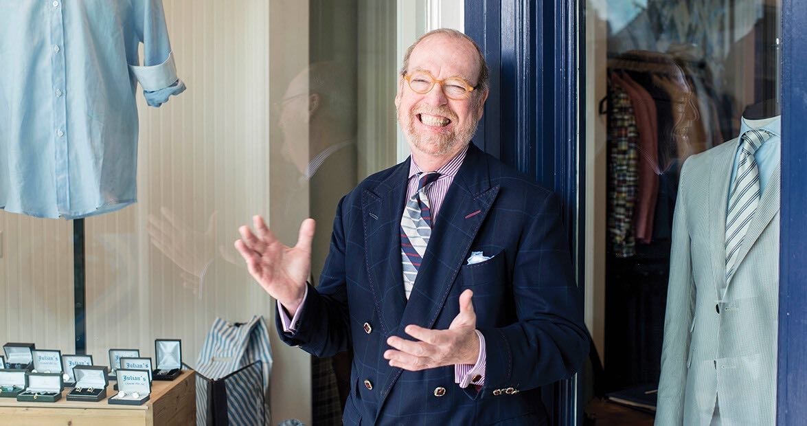 Join us this Saturday at the Studio as we welcome internationally famous menswear designer Alexander Julian. Alex will be showcasing his new fall collection of sophisticated style, made entirely in America. #menswear #visitnorthhills #madeintheusa🇺?