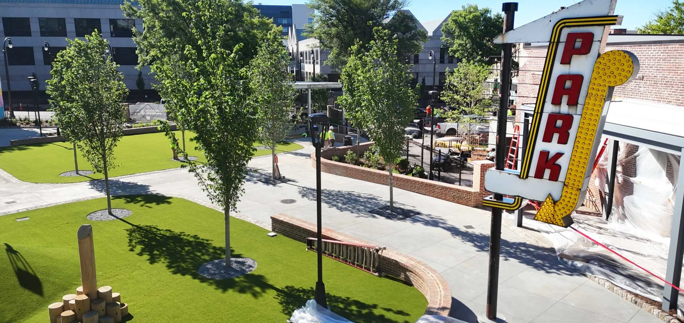 Before/after: South Downtown parking lot reborn as versatile park
