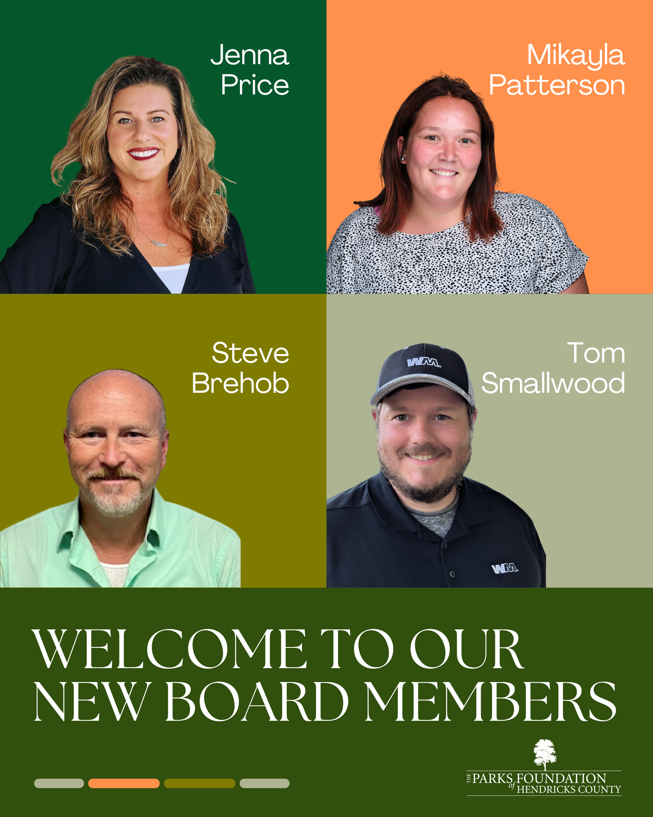 The Parks Foundation of Hendricks County Announces 2026 Board Members