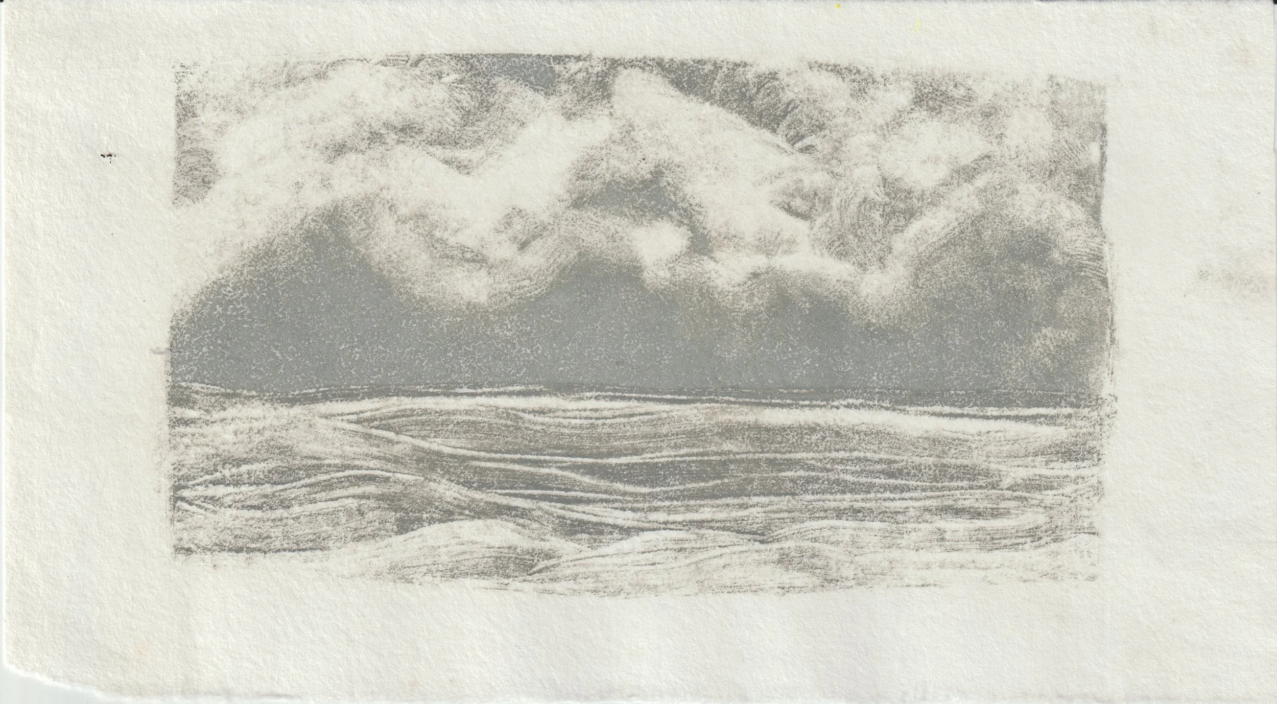 Monotype on paper, 2024