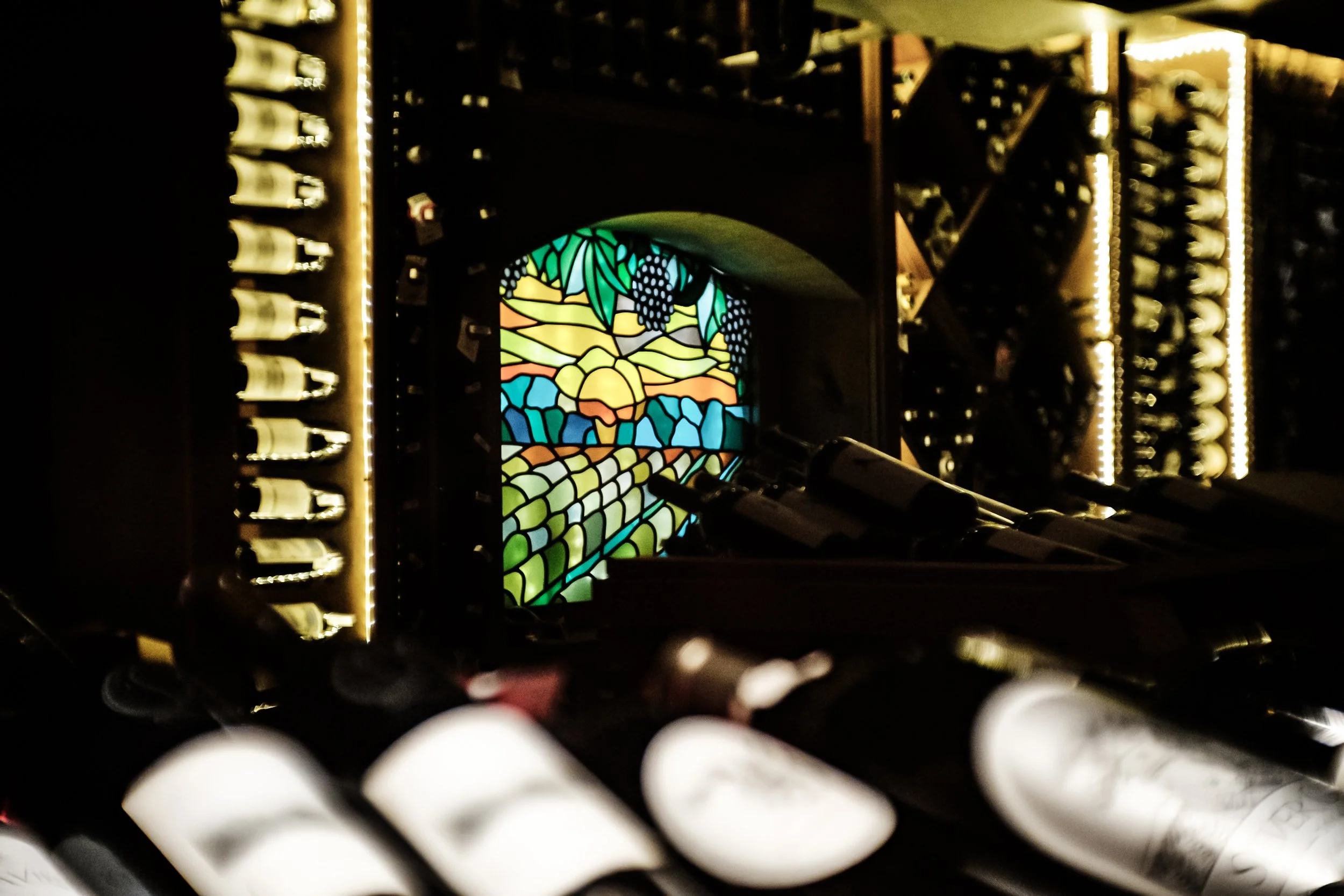 Taken in the Crystal Springs Resort's Wine Cellar during  visit with my family for my cousin's wedding. We had a family only dinner the first night and the tour was part of that. Me being who I am, I obviously brought my camera and a couple lenses wi