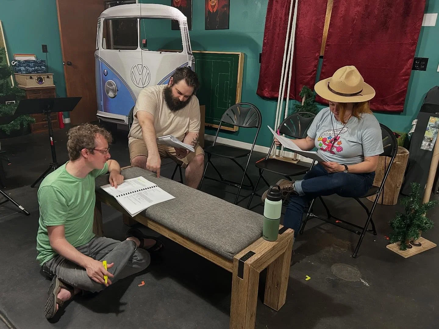 We had our one and only rehearsal last night for our reading of Feeding Frenzy (The Shark Play) by Em Perez!
Come check out our reading this Thursday 7pm @westernskybarco
Entry is free!
#freeevents #denvertheatre #denverplay #playwright #denvereven