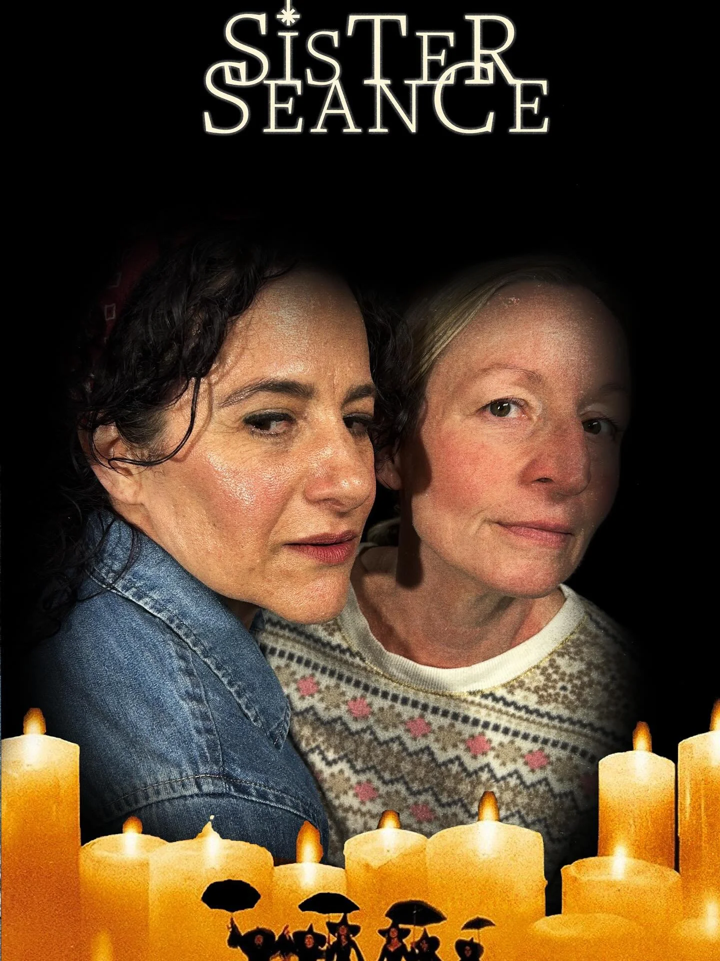 “Being normal is not necessarily a virtue”. 
Always pour spilt salt over your shoulder, and see Sister Seance whenever you can… this weekend is your last chance!”
Come see closing weekend of Sister Seance @bugtheatredenver