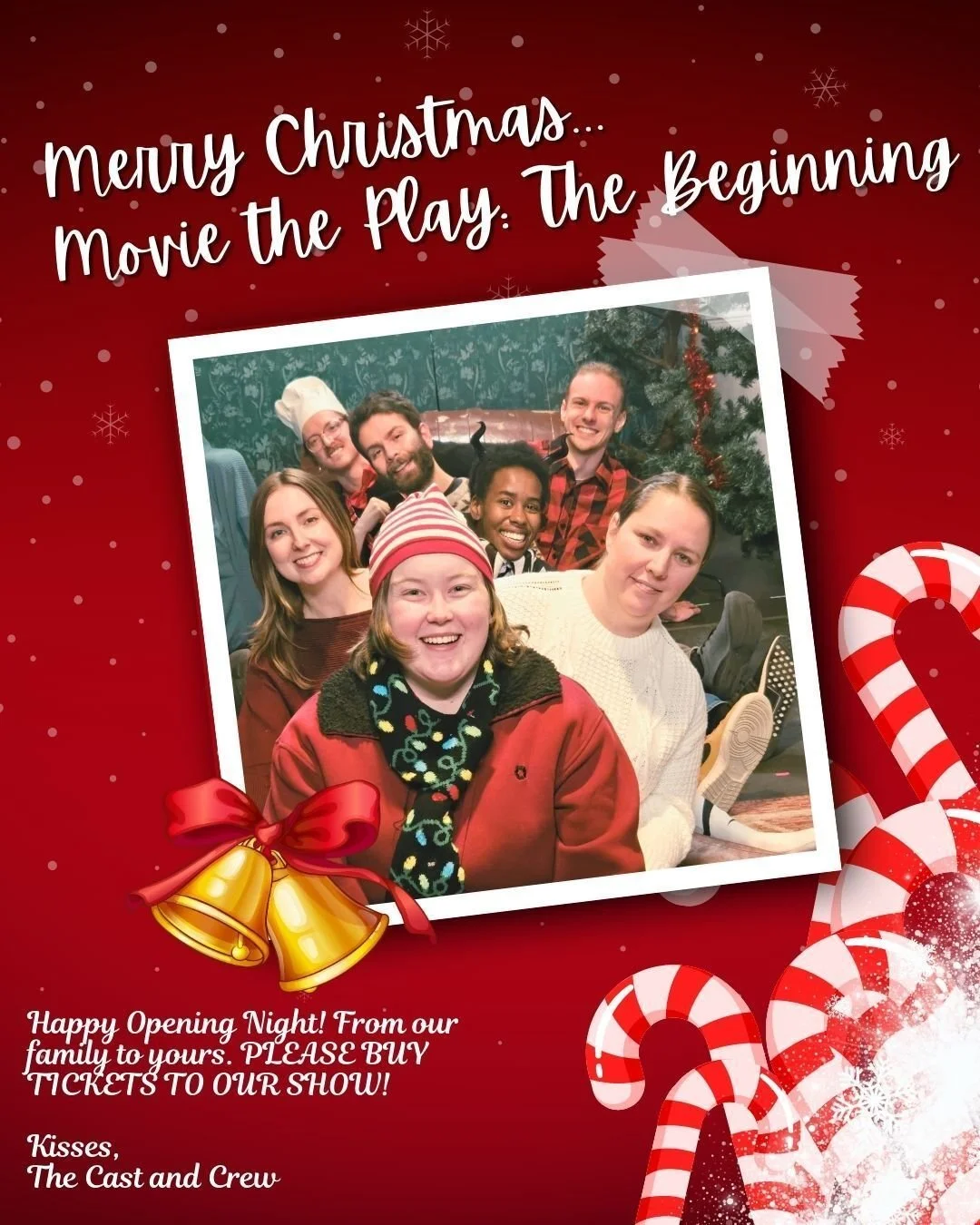 It's Opening Night! We are so excited to begin performances tonight! Three weeks only! This is a fast, loose, and short play full of laughs, some comically gory humor, and a lot of fun. Tailored to a bar environment, this is a great event to hang out