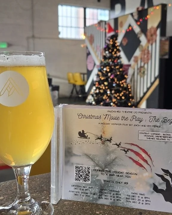 ONE. MORE. WEEKEND. 

Catch us at @ratiobeerworks RiNo for our last weekend of shows! You won't want to miss this heartfelt holiday horror romcom audiences are calling "an instant classic" and "easily the funniest holiday horror romcom