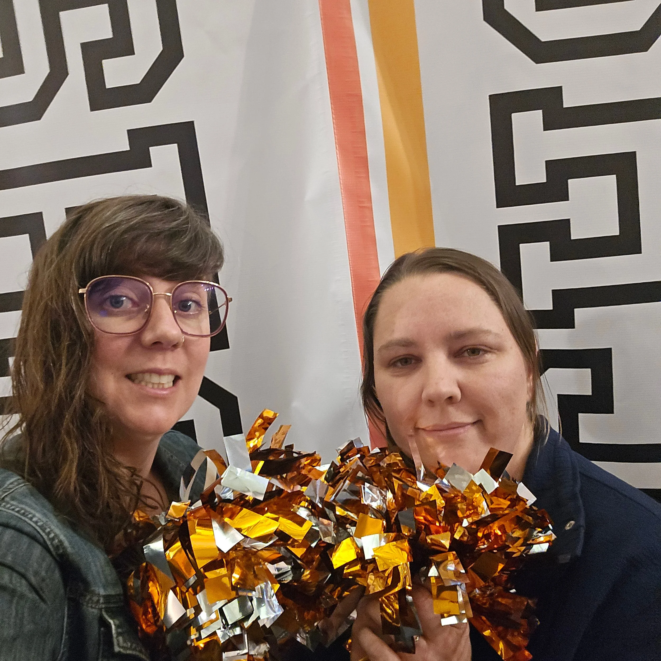 Look, Ma! We're cheerleaders!

That is a bald-faced lie, BUT we are cheering for "We are the Tigers" from @shiftedlenstheatreco Keywords for this show: women, powerhouse, cheerleaders, serial killer. 

Open through May 16.