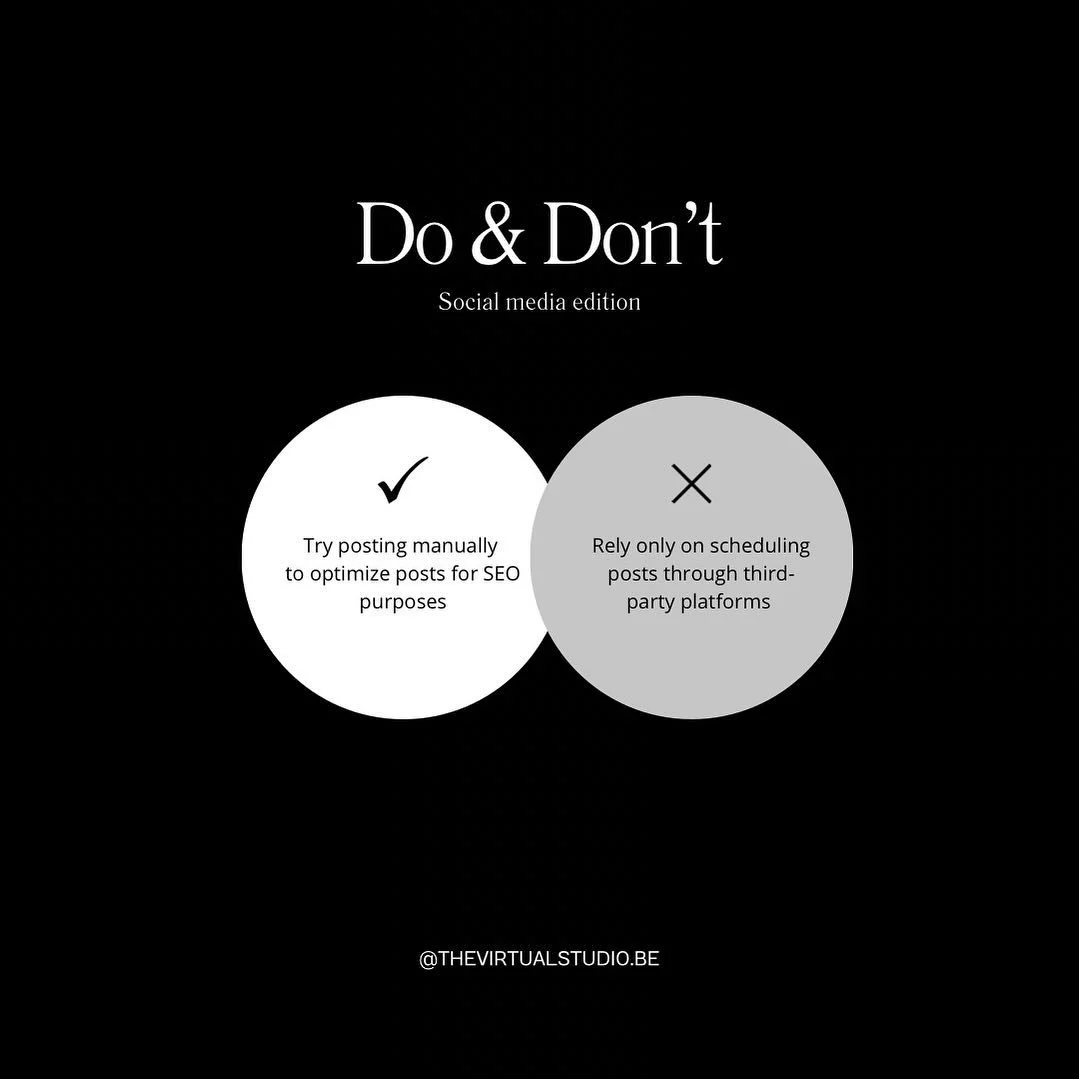 Your posting habits might be limiting your growth potential 👀

It&rsquo;s true. Using third-party platforms like Planoly, Preview, or Later is convenient when you're short on time. However, posting manually now and then is worth the effort. 

Why? Y