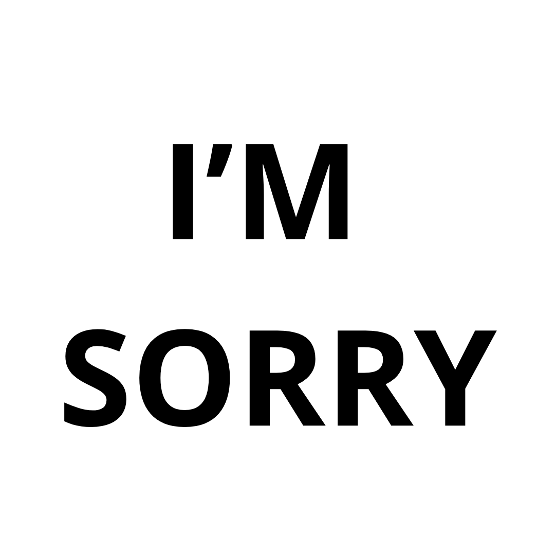 My Apology Letter to DEI 📜