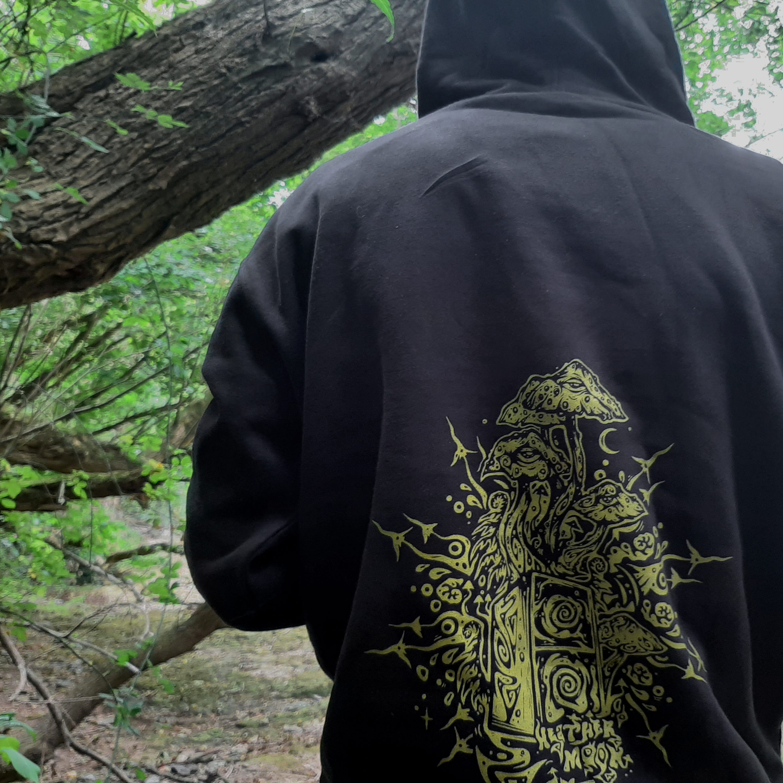 Gold Print Hoodie Upgrade (ADD-ON)