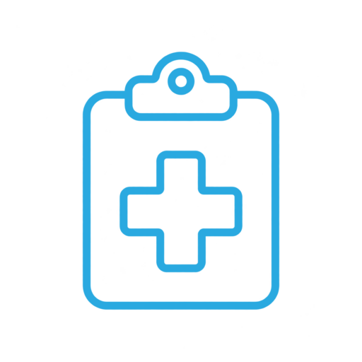 Corporate medicals and health screening icon