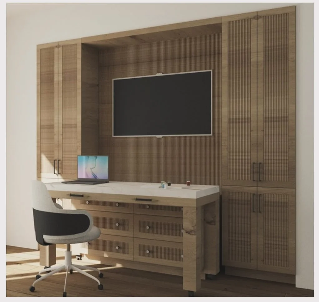 Awkward space? Not sure how to use it? Give us a call! We can easily help to transform an unused space into a practical and beautiful solution!