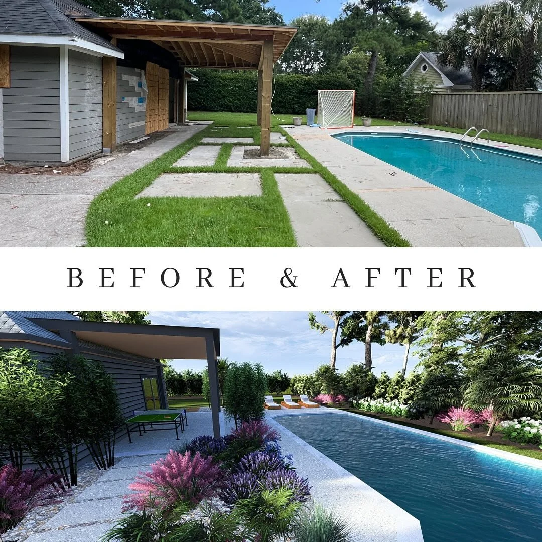 Need help trying to visualize your yard? Let us help! We can create a master plan and use our 3D software to bring your design to life. 

#wilmington #landscape #landscapedesign #poolhouse #renderings #3ddesign #pool #pooldesign #dreambackyard
