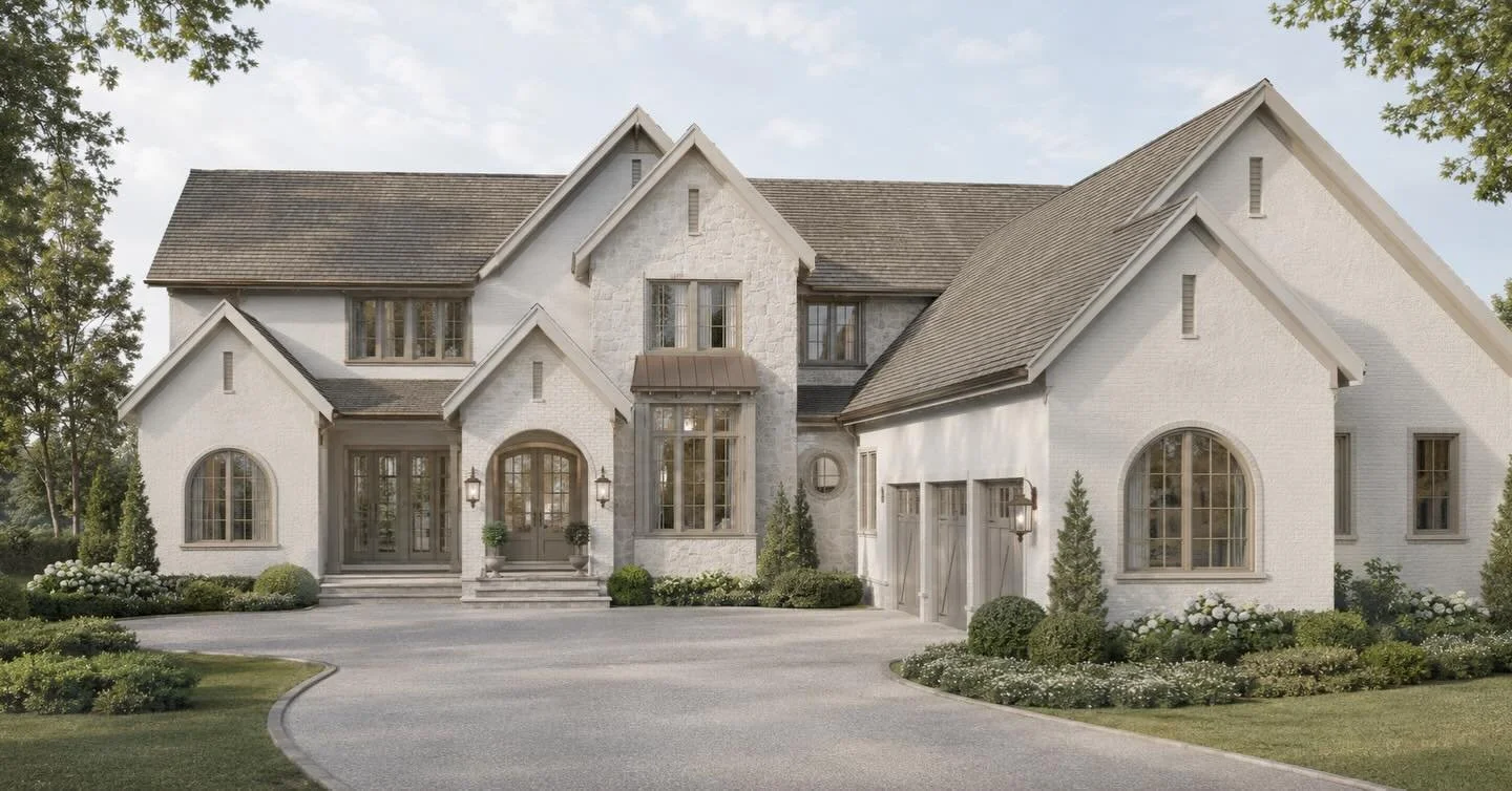 Preliminary conceptual rendering for a new Landfall home that is in the works! We can&rsquo;t wait to show you all where this one takes us ✨
