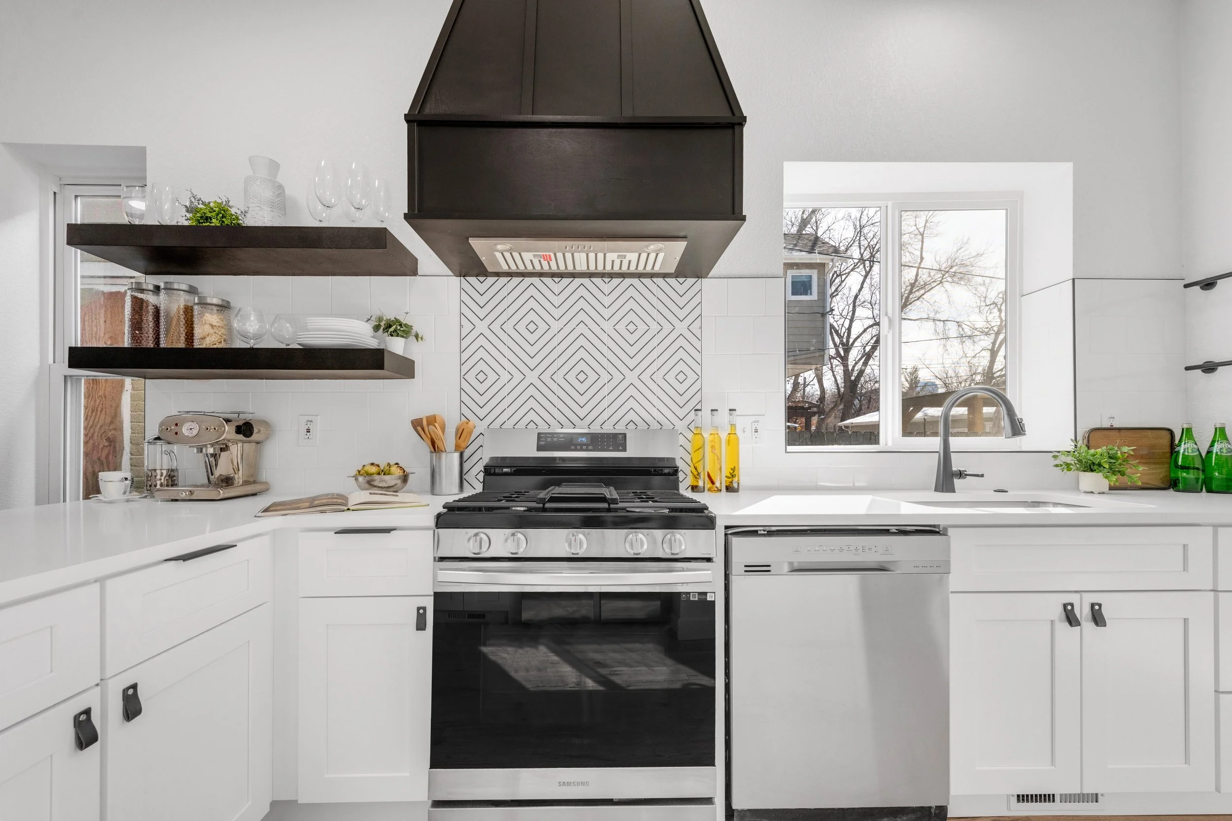 Modern Transitional Kitchen Remodel by JROC Colorado Construction project photo