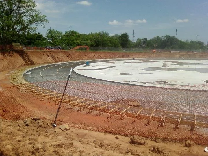 Jasper WTP Clearwell Construction