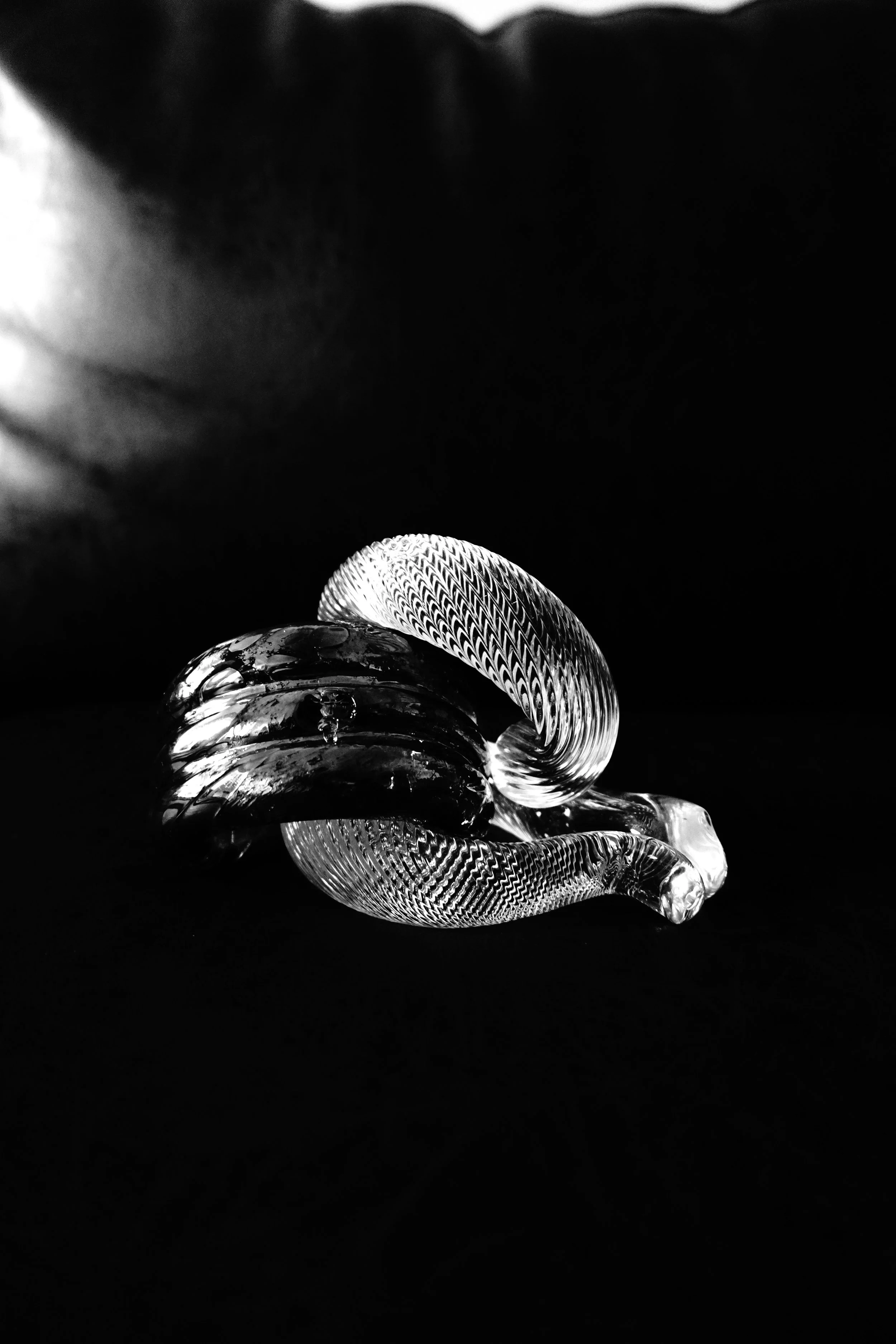 Illusion cuff, Sargasso Chrome cuff, Illusion Bangle