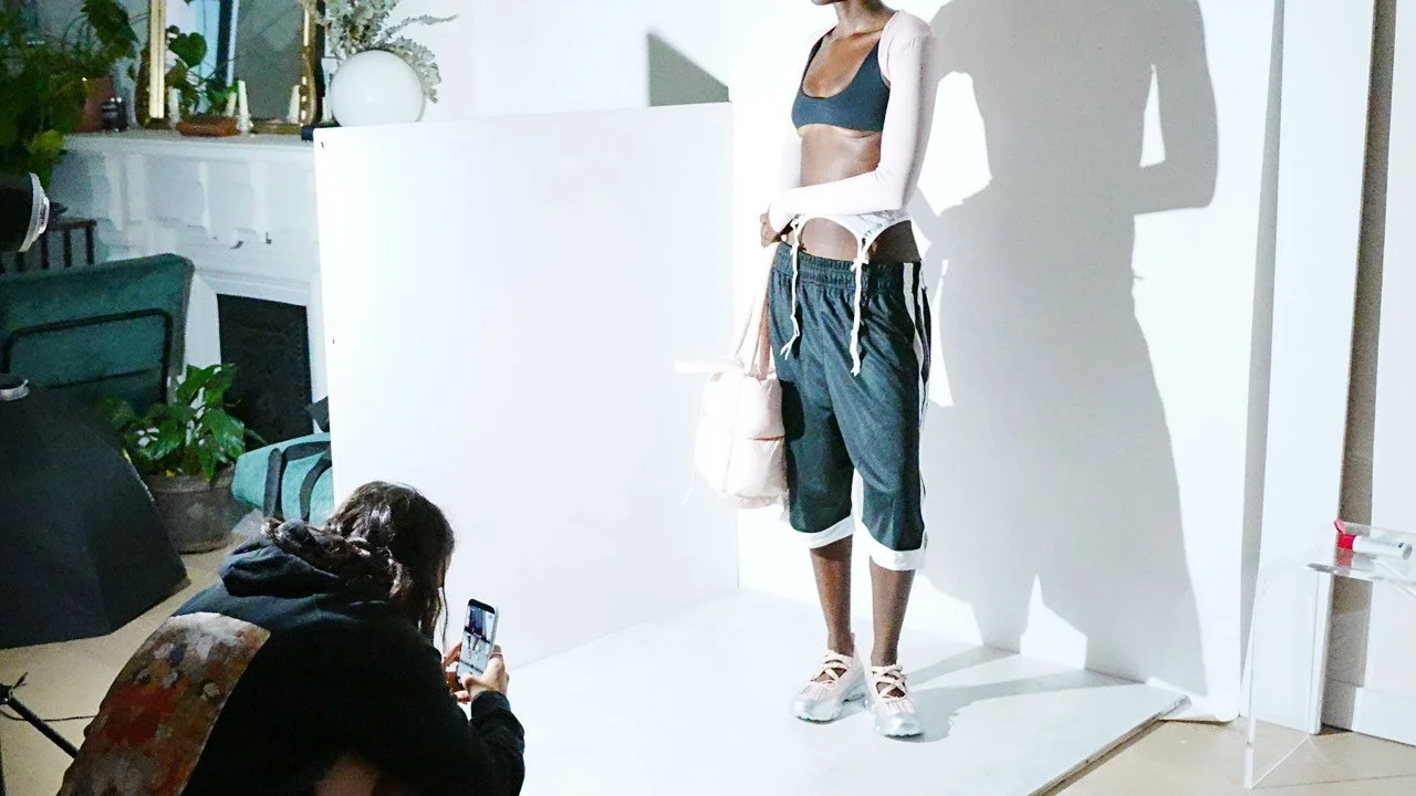 BTS for Double Standard shot by Amber Rose Kawena in association with Velvet Riot Creative