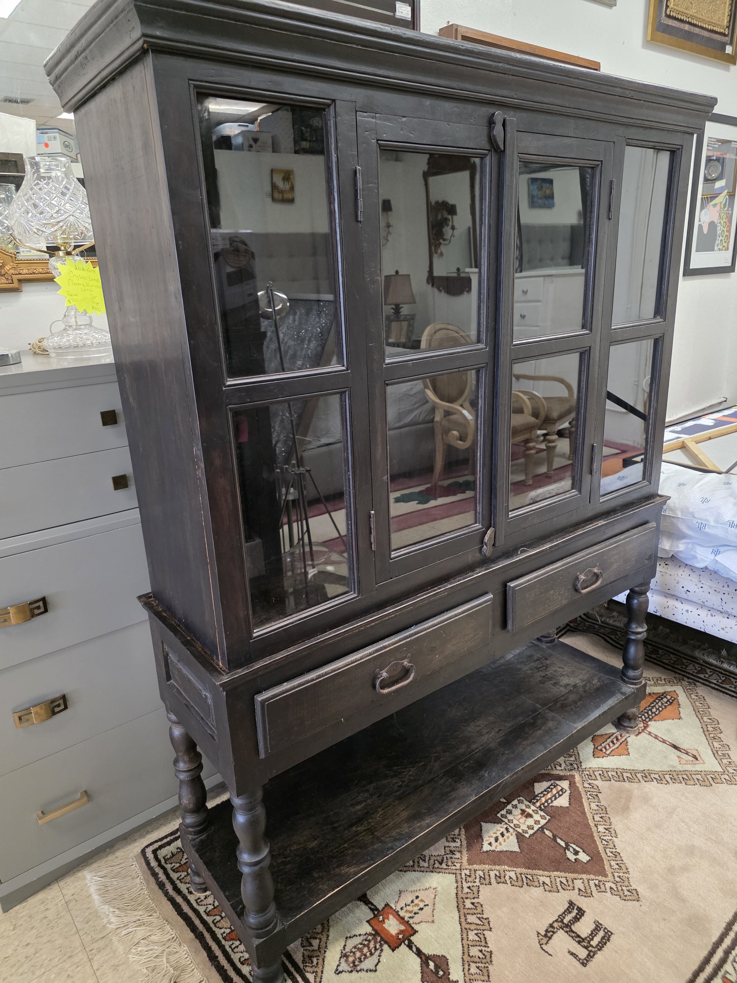 Nadeau Cabinet Hutch