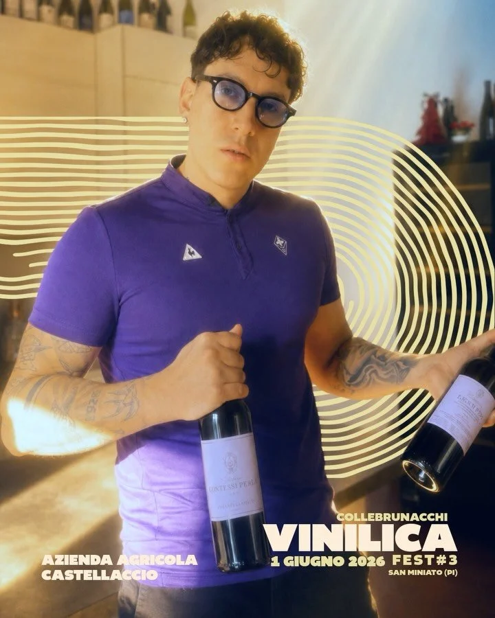 &bull;⁠ ⁠VIGNAIOLI A VINILICA &bull; 1 GIUGNO 2026

Castellaccio @castellaccio_winery 
A Greve in Chianti, Castellaccio coltiva i propri vigneti biologici fino a 700 metri di altitudine. Guidata da Davide Bottai, l&rsquo;azienda interpreta il Chianti
