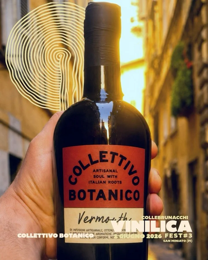 &bull;⁠ ⁠VIGNAIOLI A VINILICA &bull; 1 GIUGNO 2026

Collettivo Botanico @collettivobotanico 
Collettivo Botanico &egrave; un liquorificio artigianale che intreccia il lavoro dei vignaioli indipendenti con la ricchezza delle botaniche locali. Vermouth