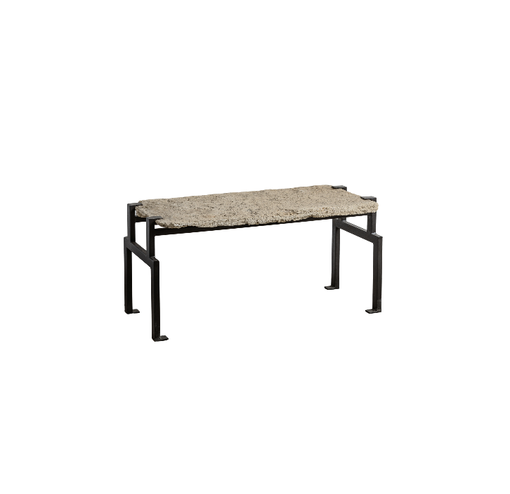 Spanish Stone Top Bench/Coffee Table