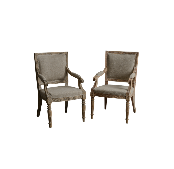 Pair of Gustavian Fauteuils