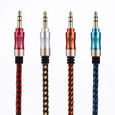 Four audio aux cords