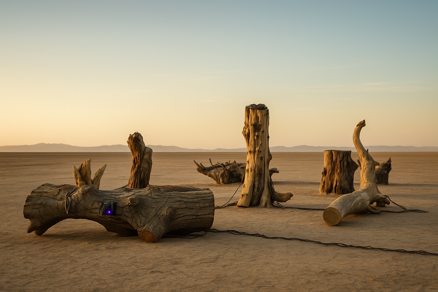 Whispering Forest: Where the desert learns to listen