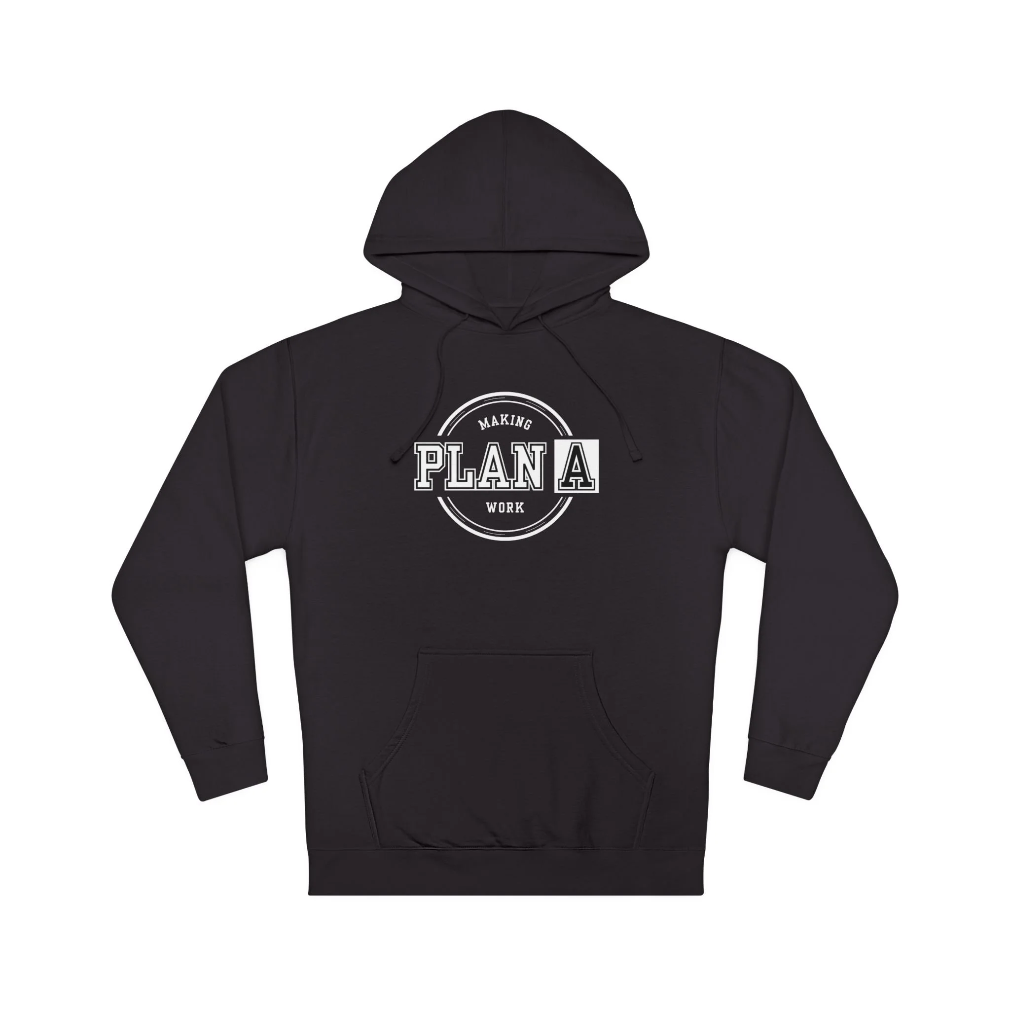PLAN A Emblem Hoodie – Unisex Fit