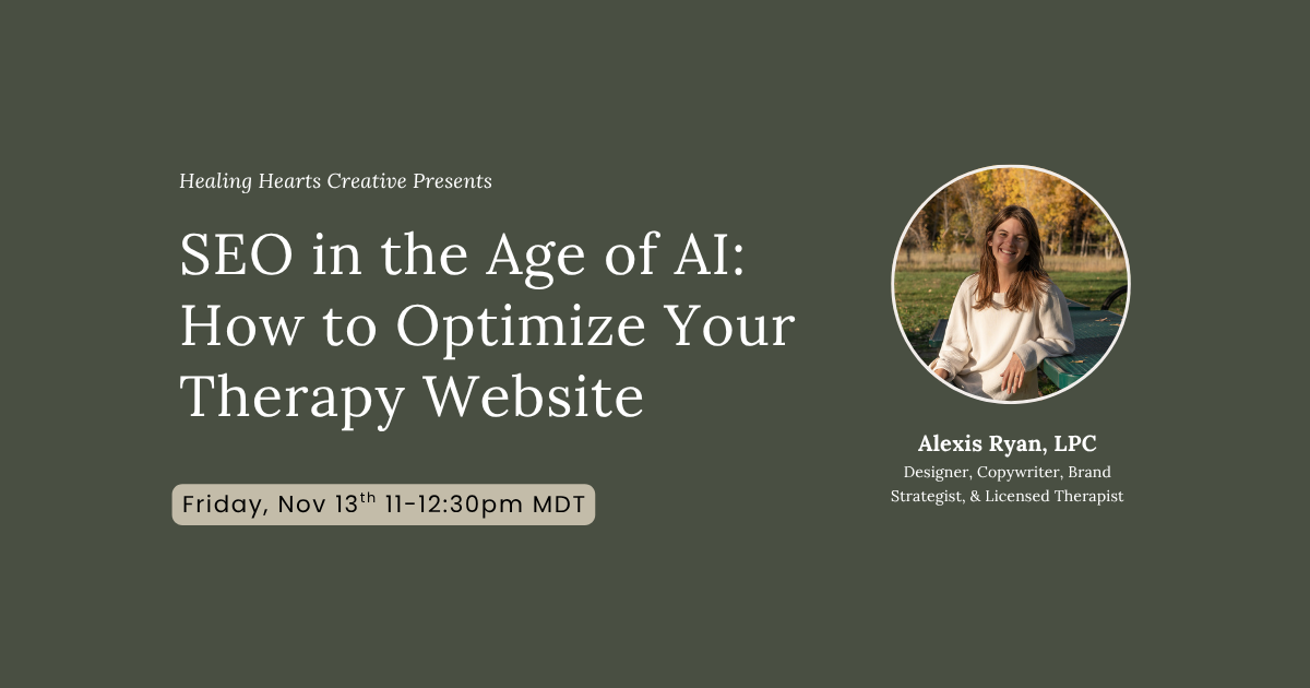 SEO in the Age of AI: How to Optimize Your Therapy Website
