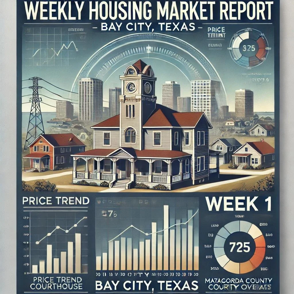 Weekly Housing Market Report - Bay City, Texas - Week 1: December 29, 2024 - January 4, 2025