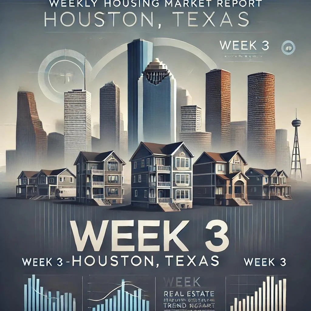 Weekly Housing Market Report - Houston, Texas - Week 3: January 12 - January 18, 2025
