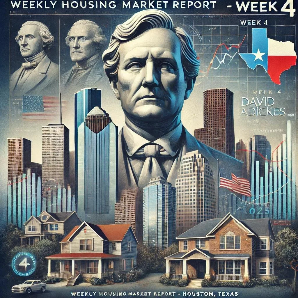Weekly Housing Market Report - Houston, Texas - Week 4: January 19 - January 25, 2025