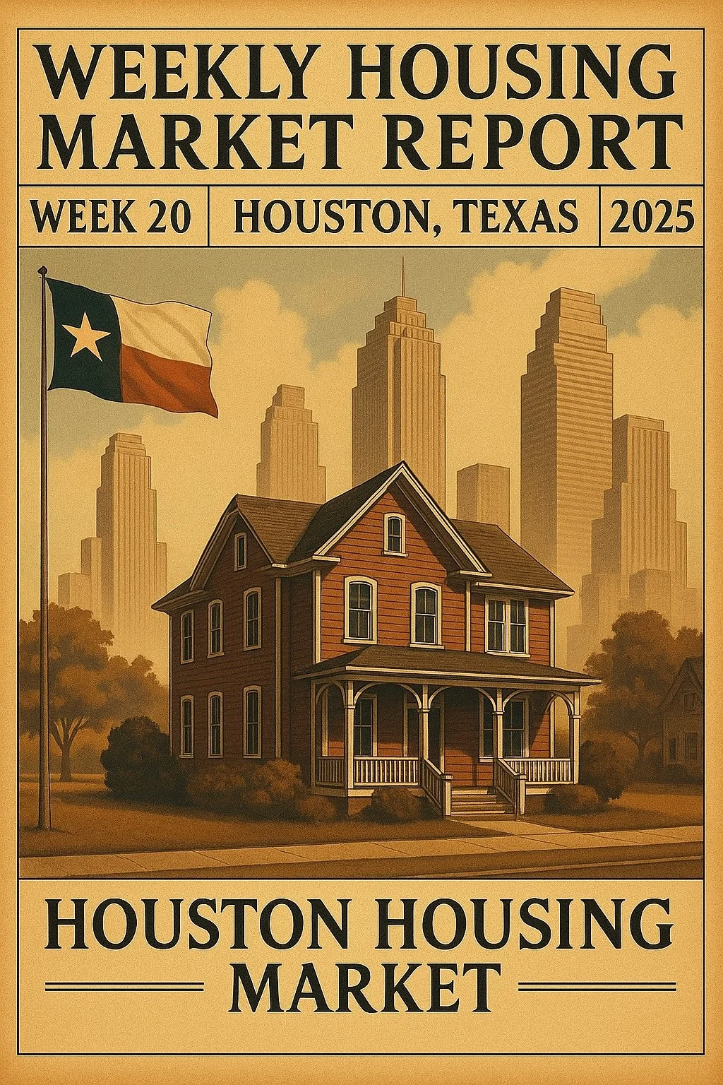Weekly Housing Market Report – Houston, Texas – Week 20: May 12 – May 18, 2025